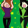 Kim and Shego Caramelldansen