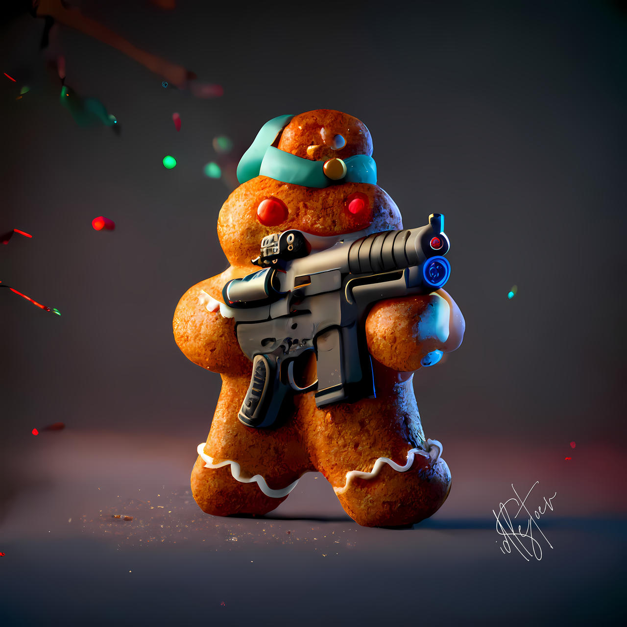 gingerbread man by idlebg on DeviantArt