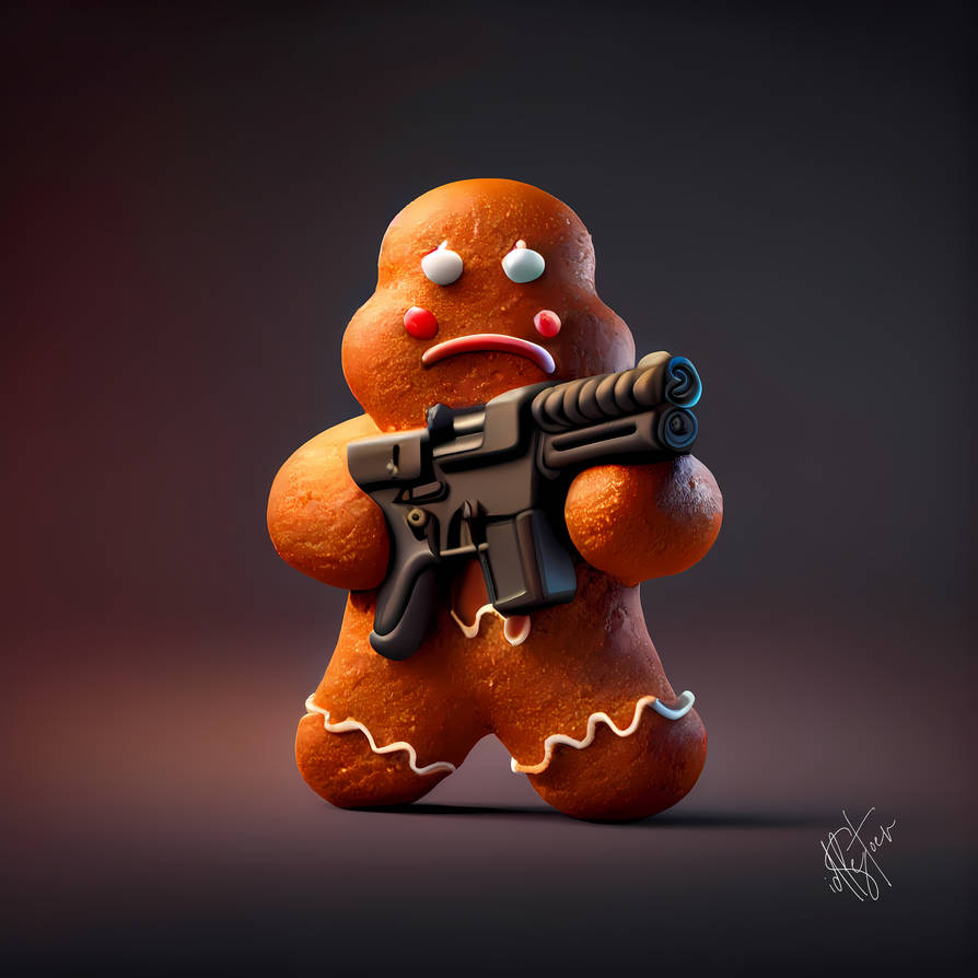 Pfp Gingerbread gingerbread man by idlebg on DeviantArt