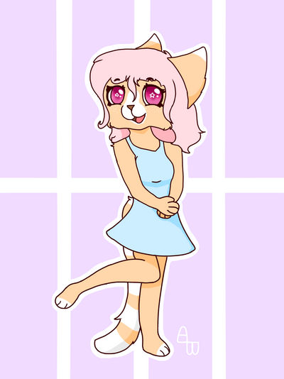 Cat girl by SimpleStrawberry on DeviantArt