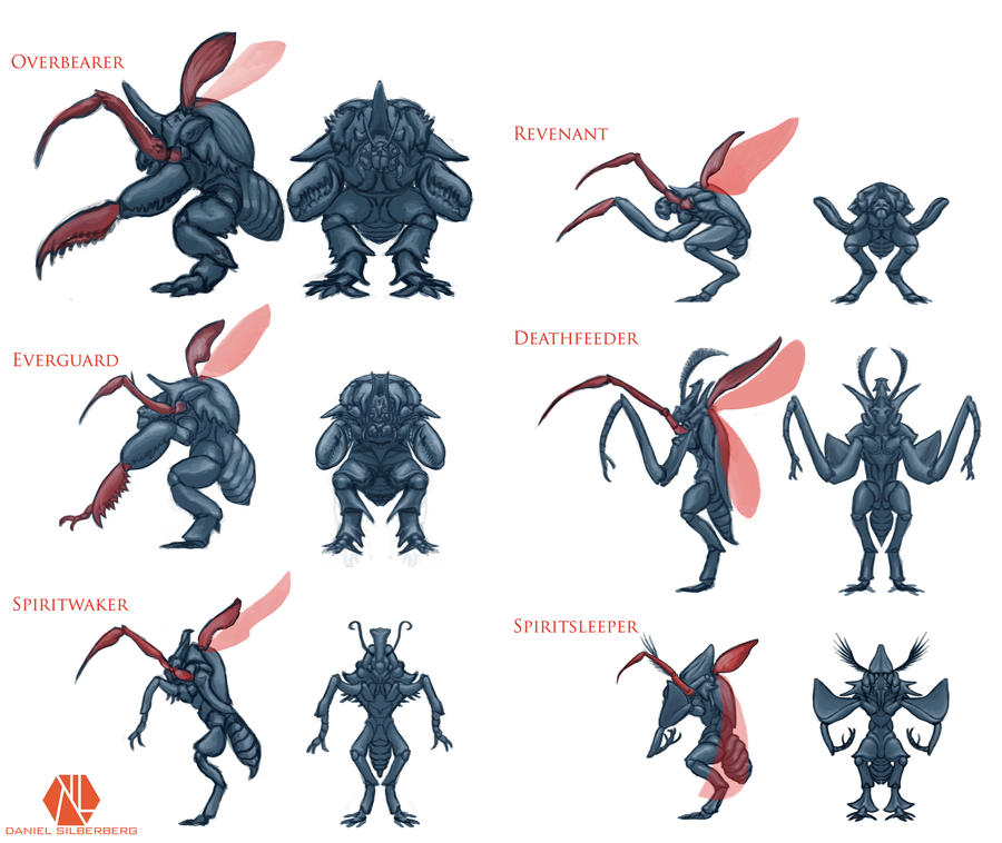 Agent Insectoid Insectoid Classes by DSil on DeviantArt