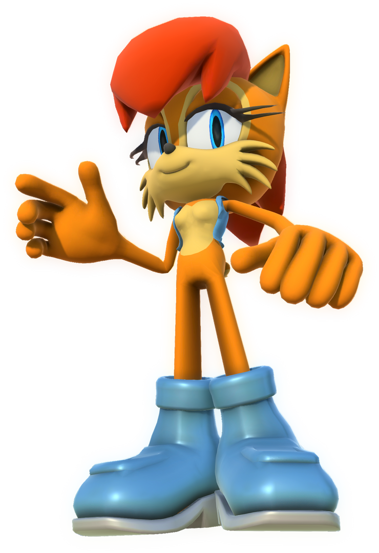 Sally Render by GANONdork123 on DeviantArt