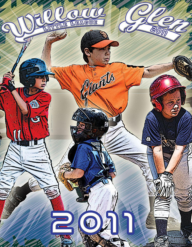Wgll Guide Willow Glen Little League Yearbook Cover by AngelaDesigns on DeviantArt