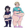 Gwen and Peni got BIG