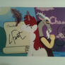 Autograph: Lauren Faust and Discord