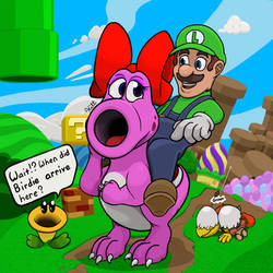 Birdie Arives in Super Mario Bros Wonder!