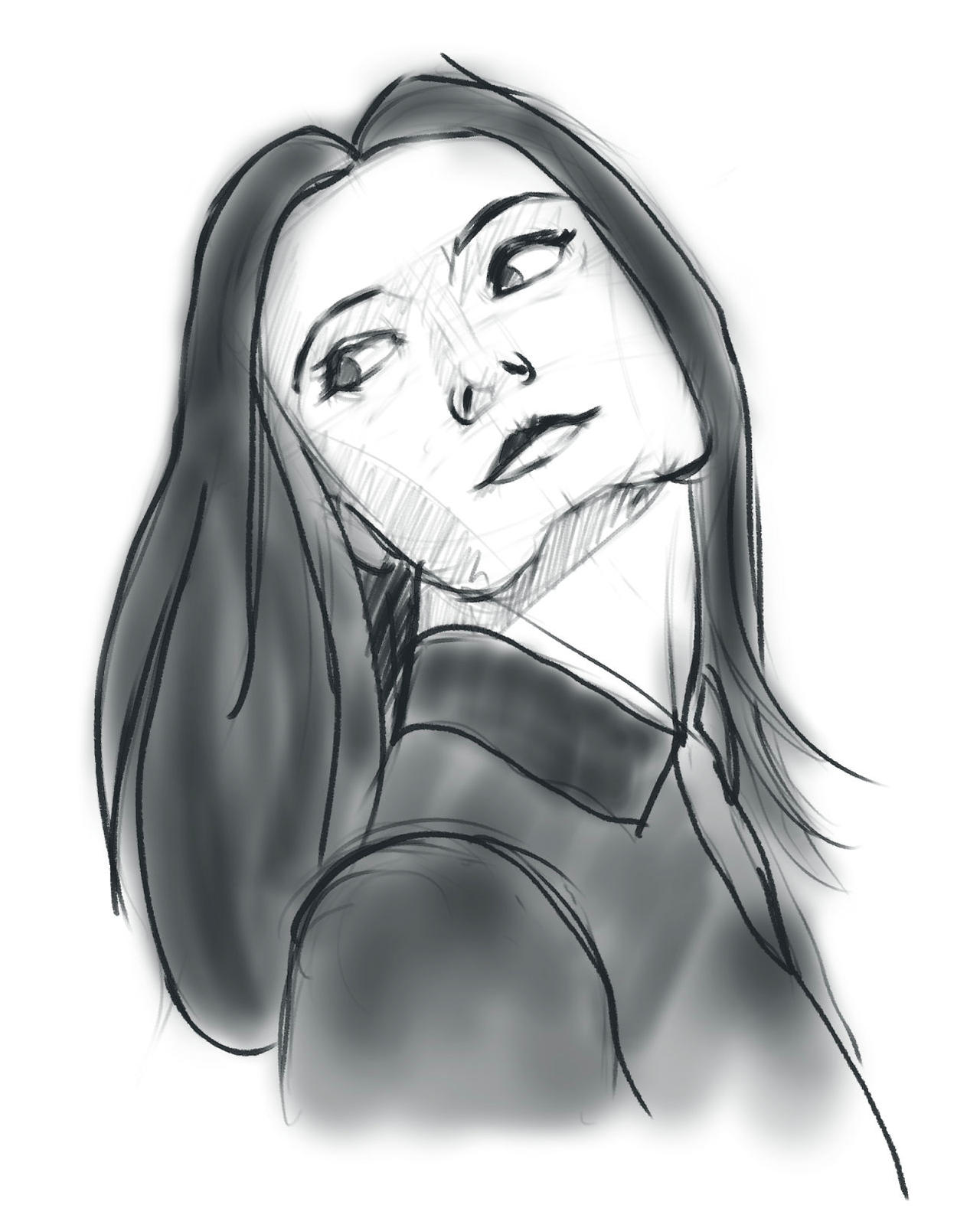 Diana Rigg Drawing Diana Rigg - Portrait by scenedusk on DeviantArt