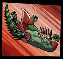Iguana Luchador!