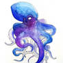 watercolor octo