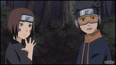 Obito Rin Moon Obito and Rin by kyutenzuken on DeviantArt