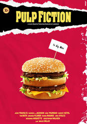 Pulp Fiction le big Mac poster tribute