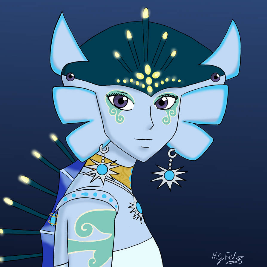 The Last Zora Queen for Rutogirl - Art Trade by HGFelz The Last Zora Queen for Rutogirl - Art Trade by HGFelz