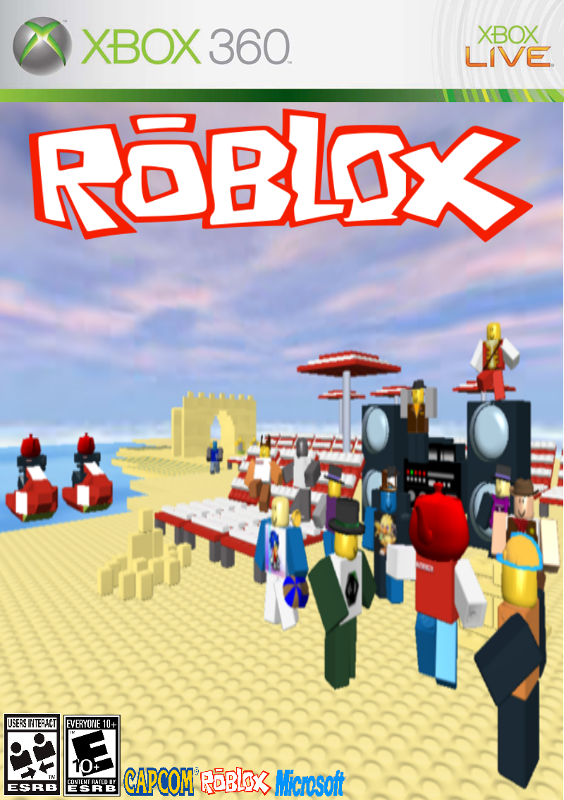 Roblox Xbox360 Game Cover Concept By Imavalible1 On Deviantart - roadblock game roblox com