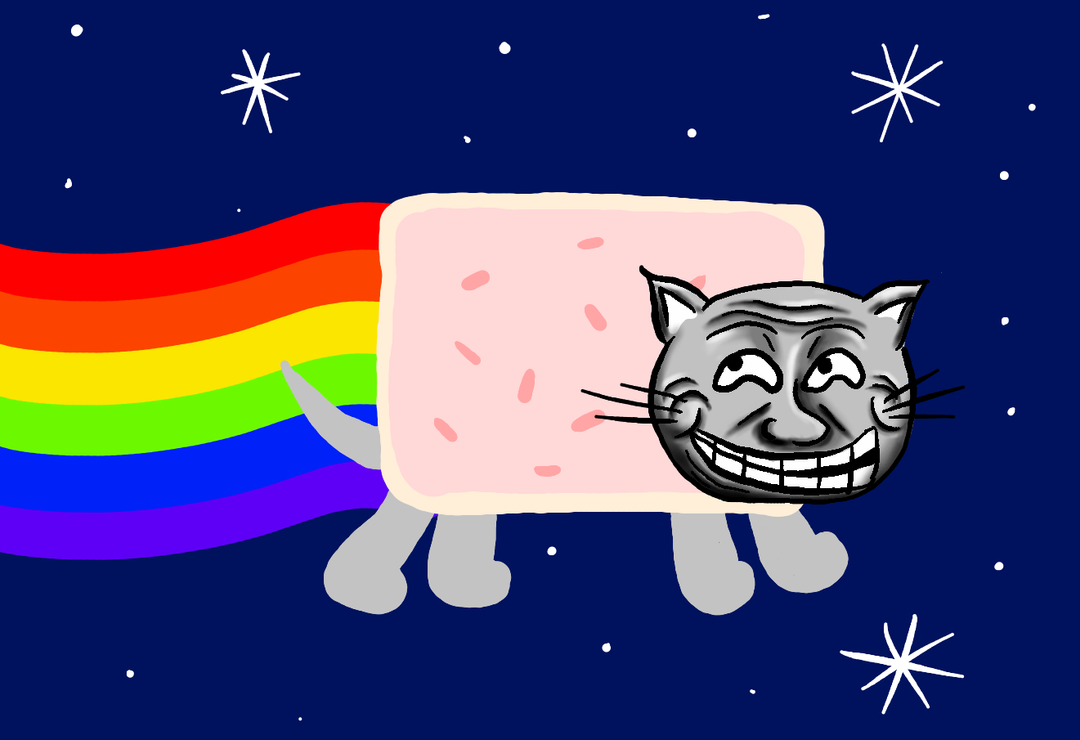 Нян Кэт рисунок