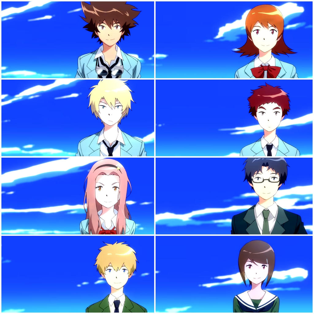 Digimon Adventure Tri All Characters by lalalander199 on DeviantArt