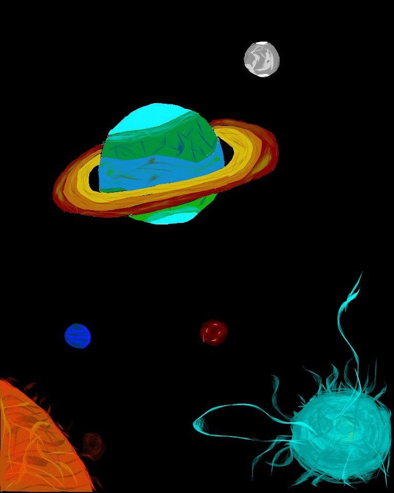Solar system by MartinSaintIvo on DeviantArt