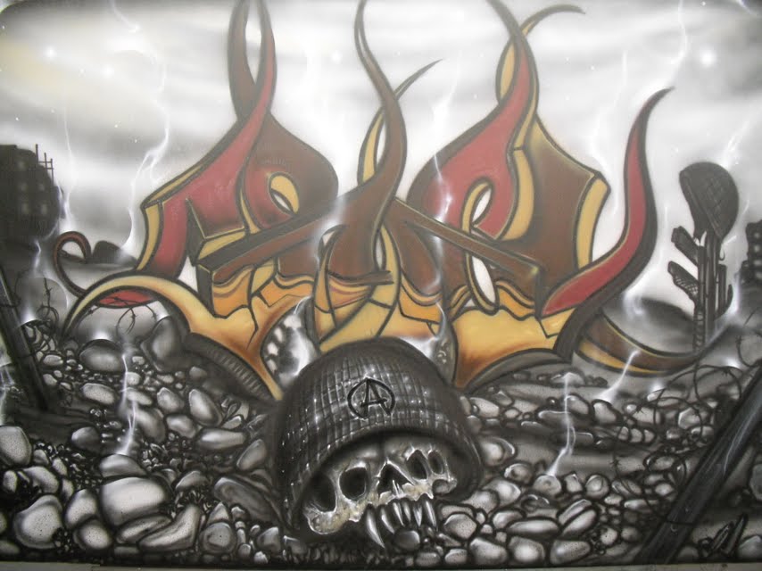 Skull resistance airbrush