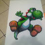 Yoshi Perler beads