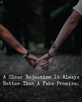 A Clear Rejection Is...