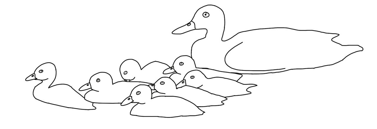 Duck Body Base F2U Mother Duck and Ducklings Base by HiBye1014 on DeviantArt