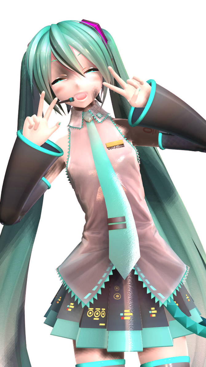 Hatsune Miku HD Phone Wallpaper 2 by KureaUrusuta1998 on DeviantArt