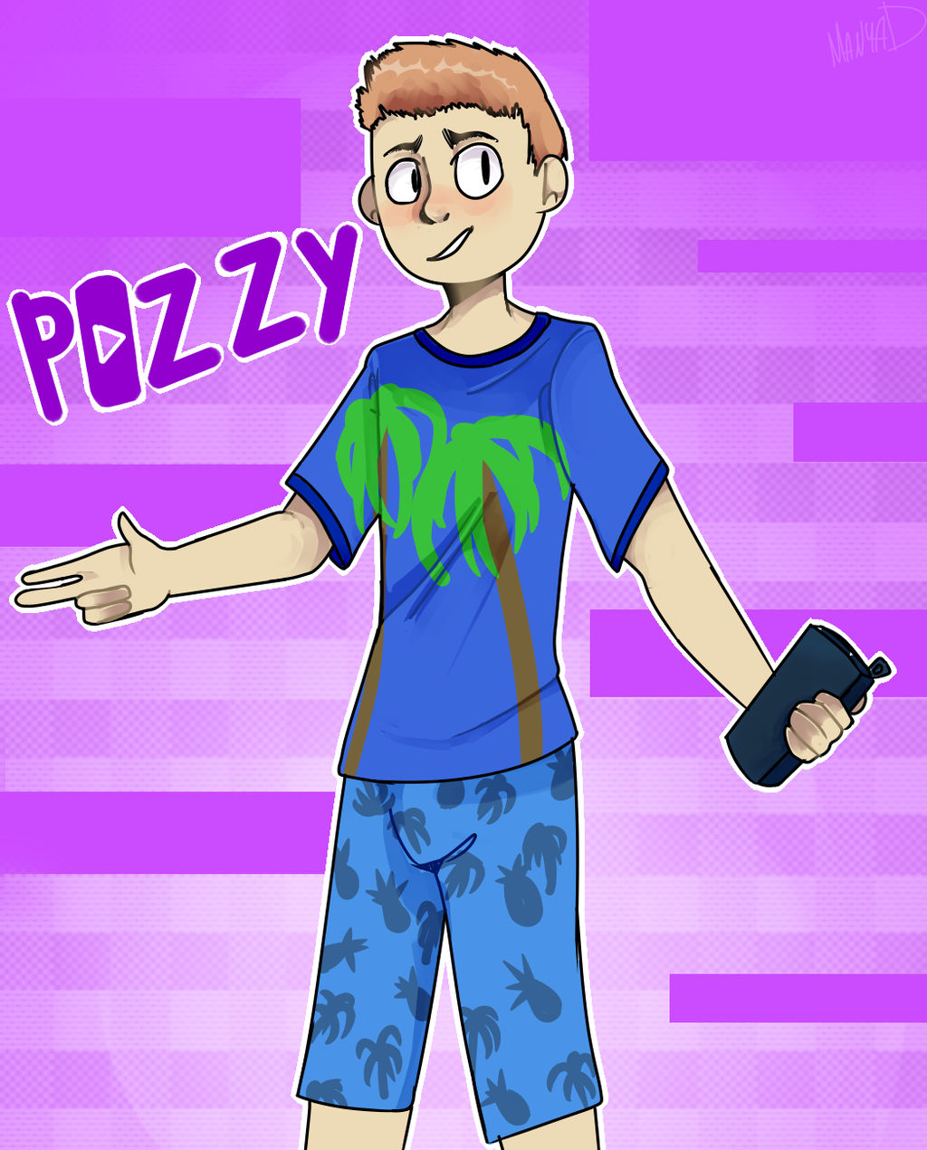 Pozzy Rapper Logo | Pozzy | Fanart | by PolinaNyaNya on DeviantArt