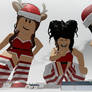 Roblox Giantess: XMas Trio