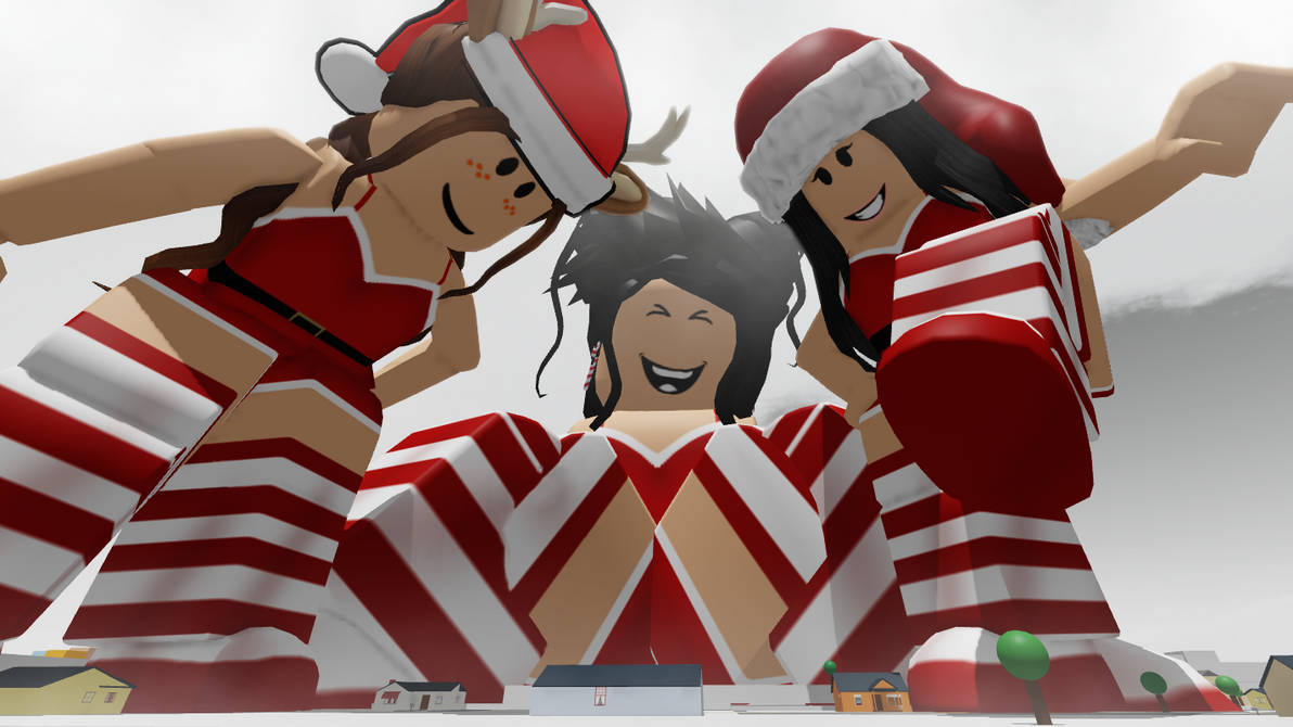 Roblox Giantess XMas Trio 2 by Sabig8616 on DeviantArt