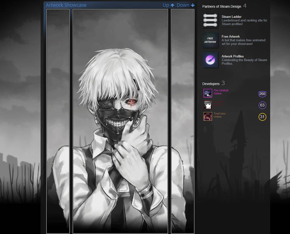 Steam Profile Artwork Animated Tokyo Ghoul Ken By Dilbuss On Deviantart Steam Profile Artwork Animated Tokyo Ghoul Ken By Dilbuss On Deviantart