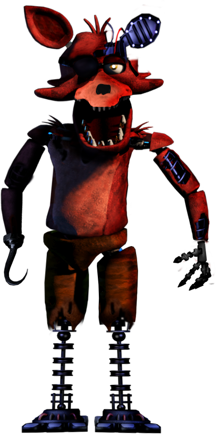 Withered Foxy ( FNAF 1 ) by MutationFoxy on DeviantArt