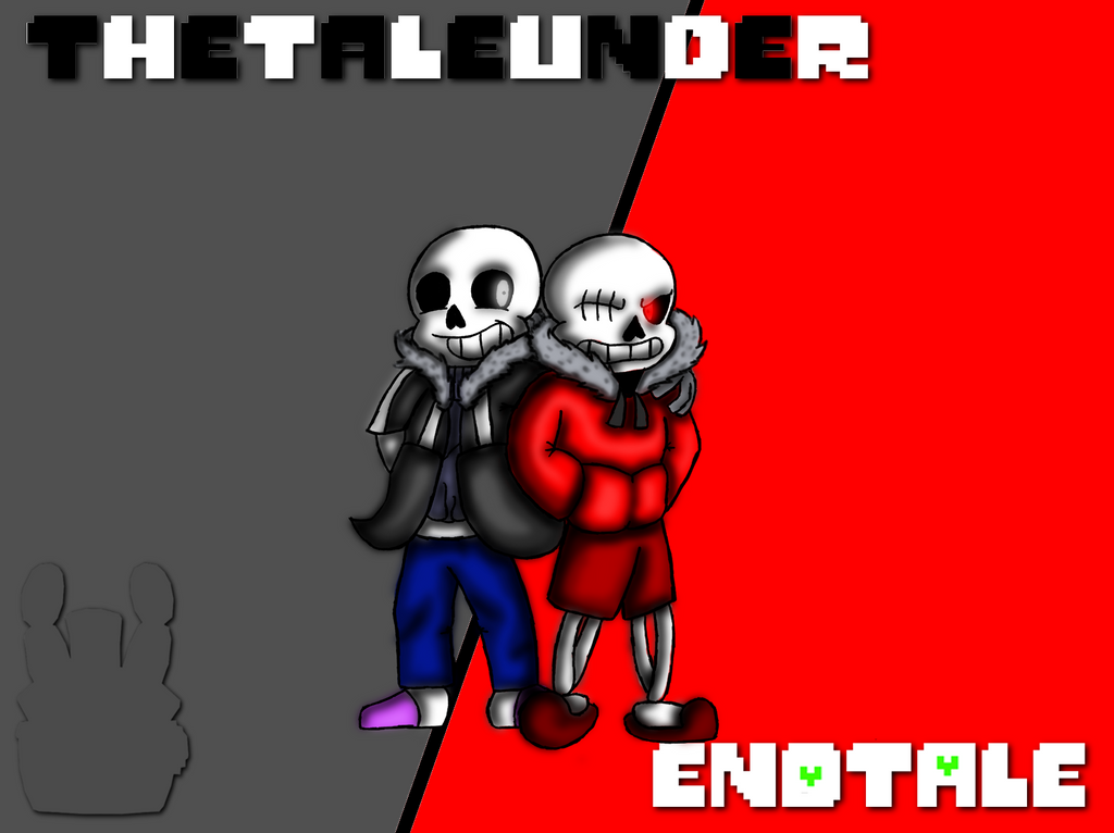 Tale!Sans and End!Sans! by MutationFoxy on DeviantArt