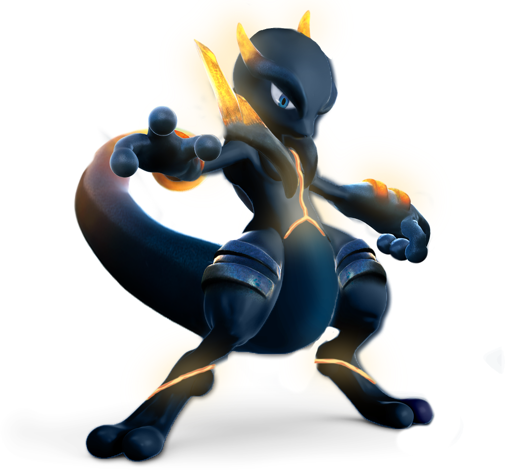 Mewtwo (Pokemon) Render by Soul151Killer on DeviantArt