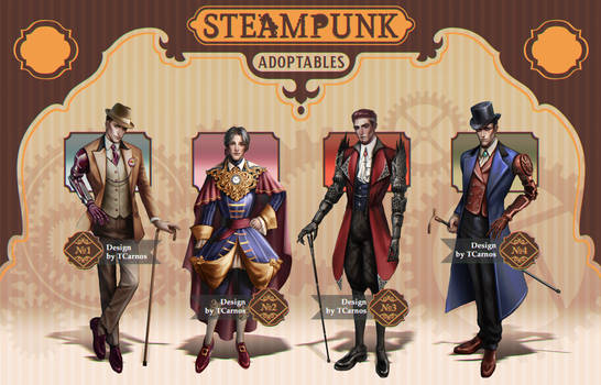 Adopt|Steampunk Gentlemen |[closed]