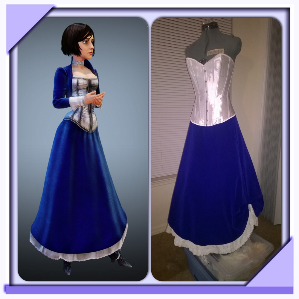 Work in Progress - Elizabeth, Lady Comstock dress