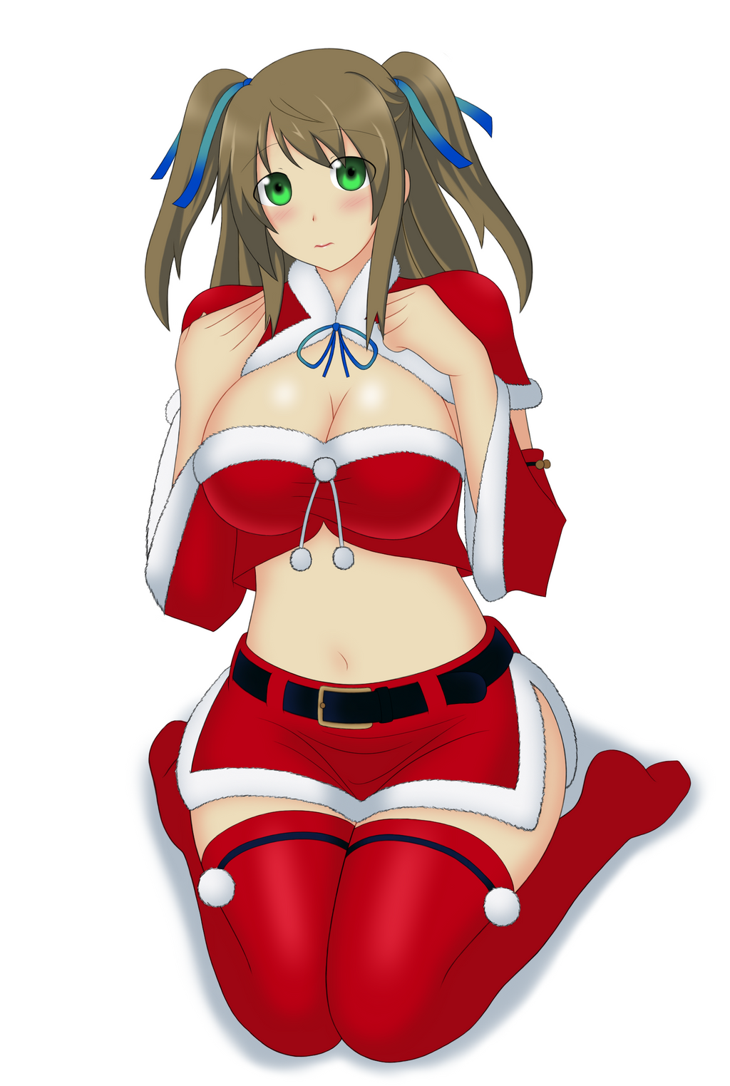 Santa Girl Iizuki Tasuku By Somegu On Deviantart Santa Girl Iizuki Tasuku By Somegu On Deviantart