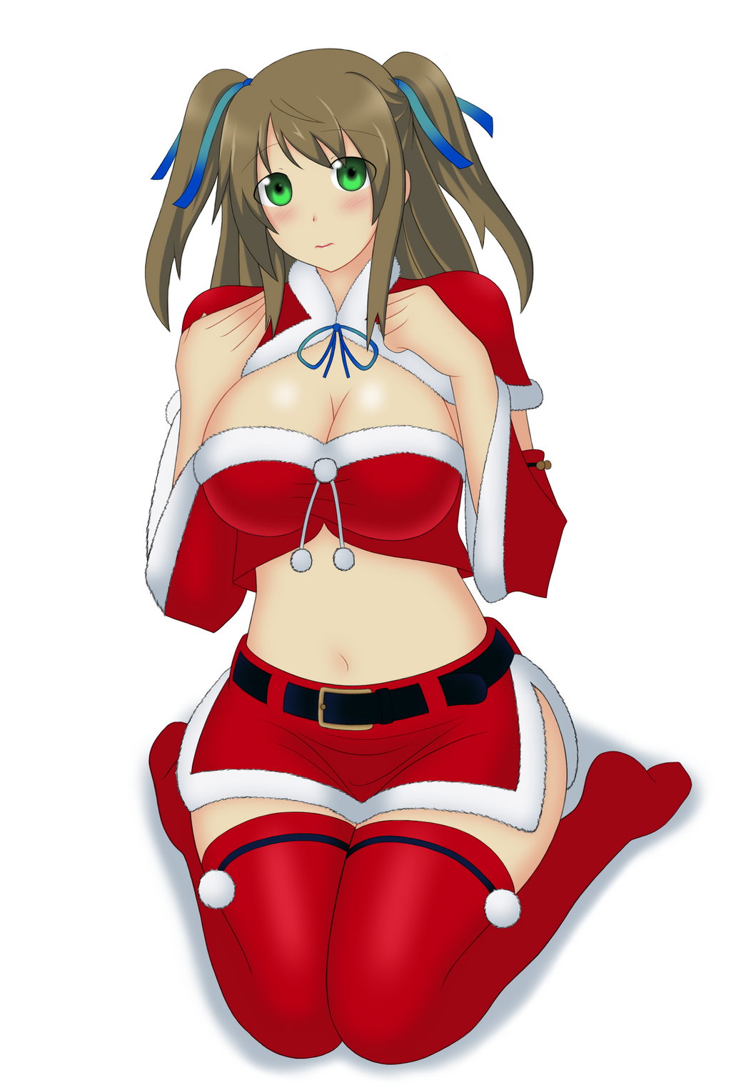 Santa Girl Iizuki Tasuku By Somegu On Deviantart