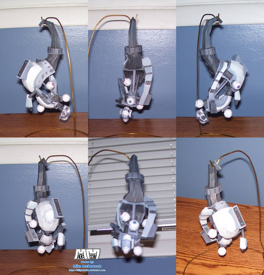 GLaDOS Assembled w. cores by billybob884 on DeviantArt
