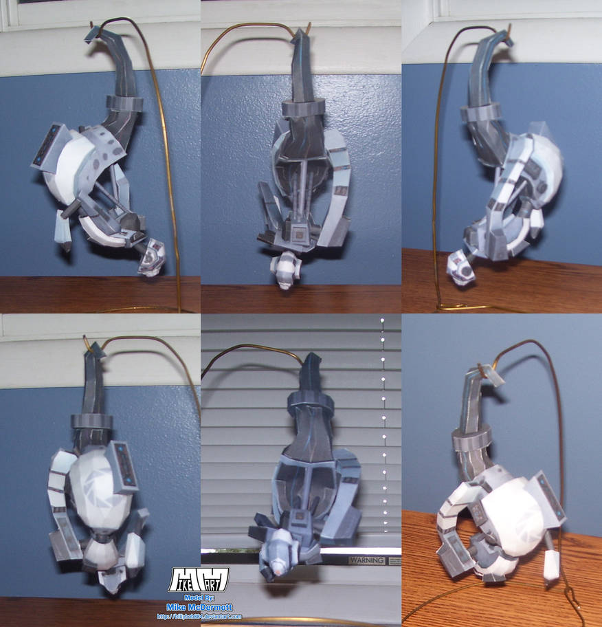 GLaDOS Assembled w.o cores by billybob884 on DeviantArt