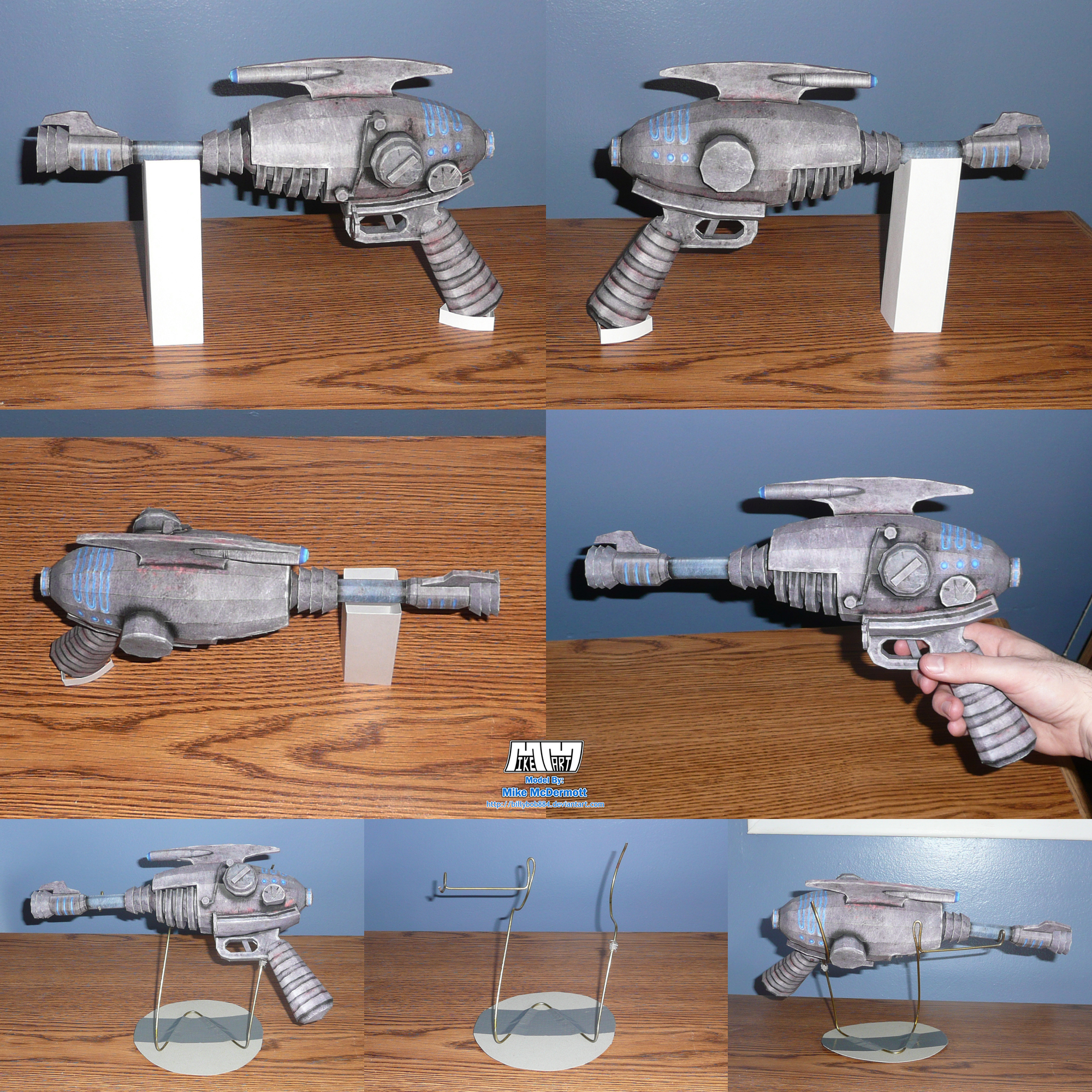 Alien Blaster Assembled