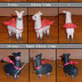 dA Llamas Assembled