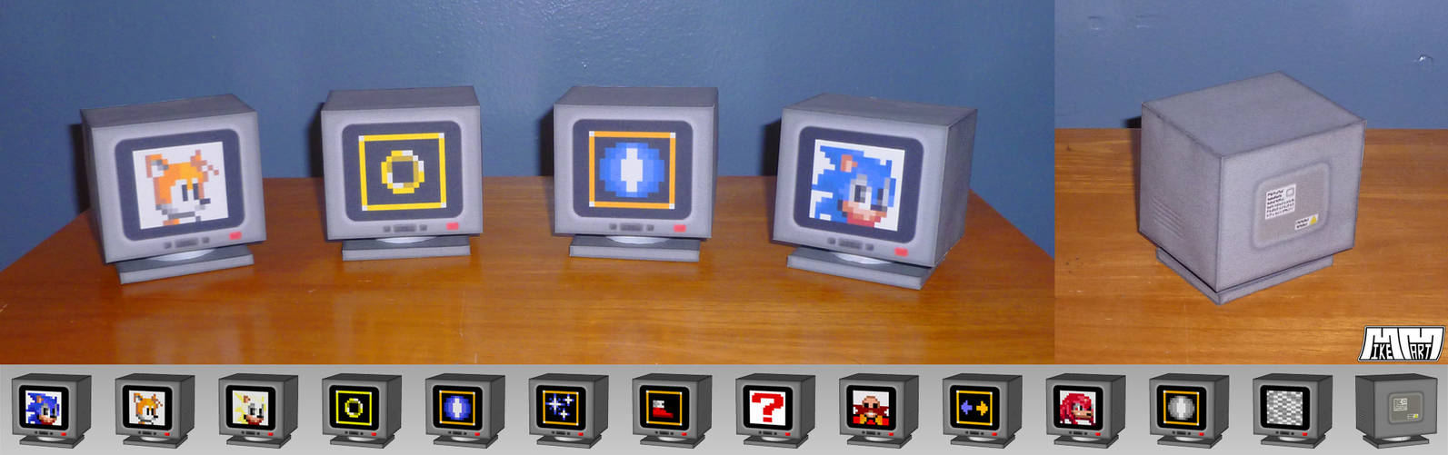 Sonic 2 Item Boxes Assembled by billybob884 on DeviantArt