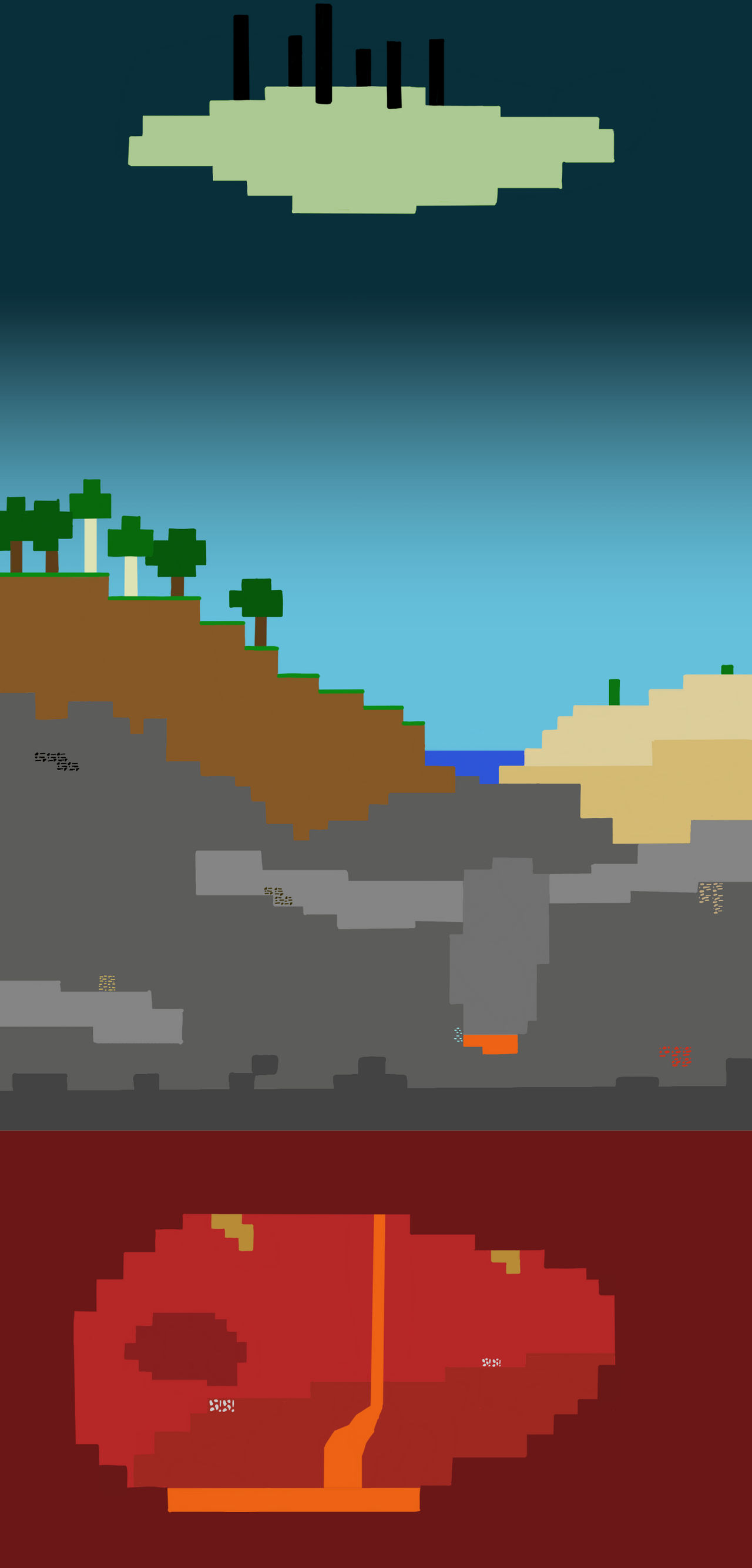 Minecraft Mythology by Stainedglassdragon on DeviantArt