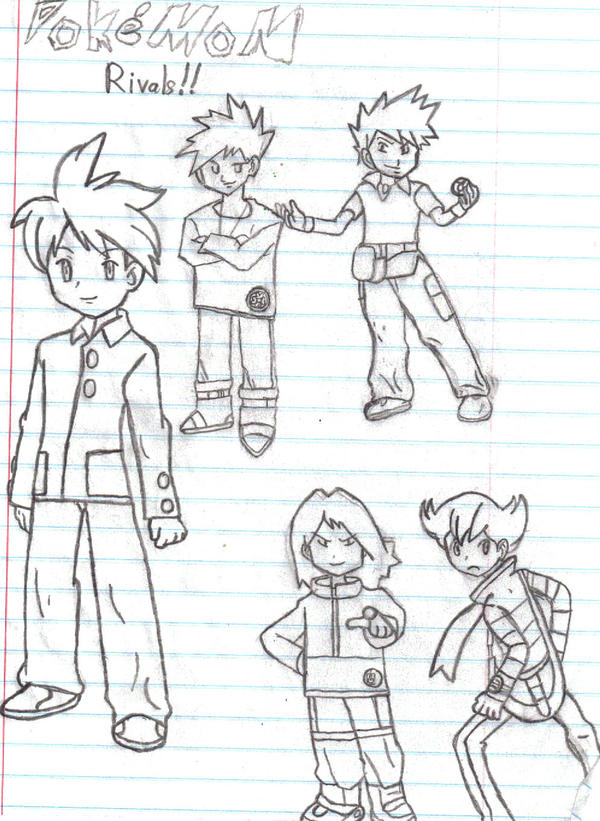 Pokemon Rivals by Dreballin3x on DeviantArt
