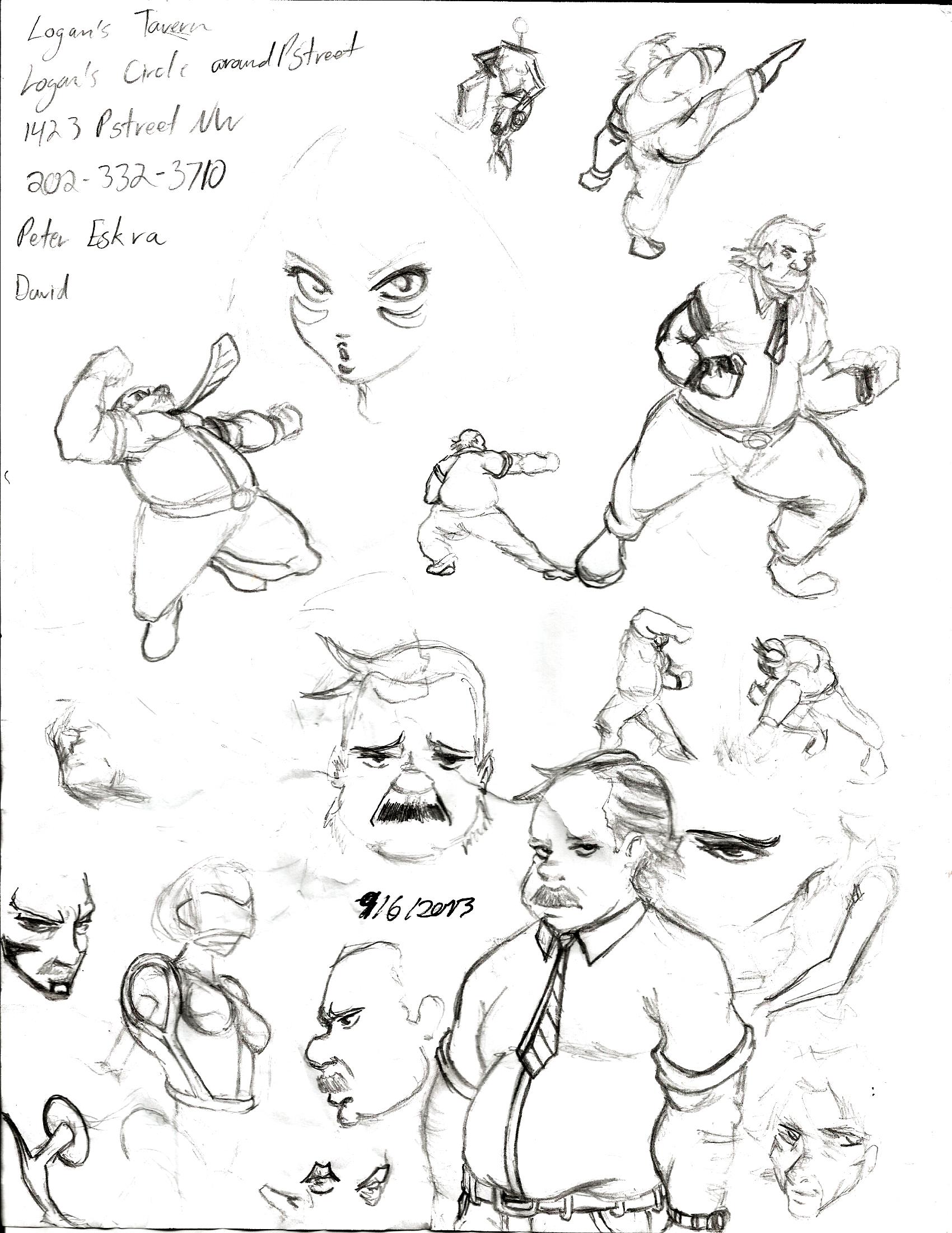 Carlos Sketches