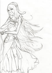 ! Azura - Lineart