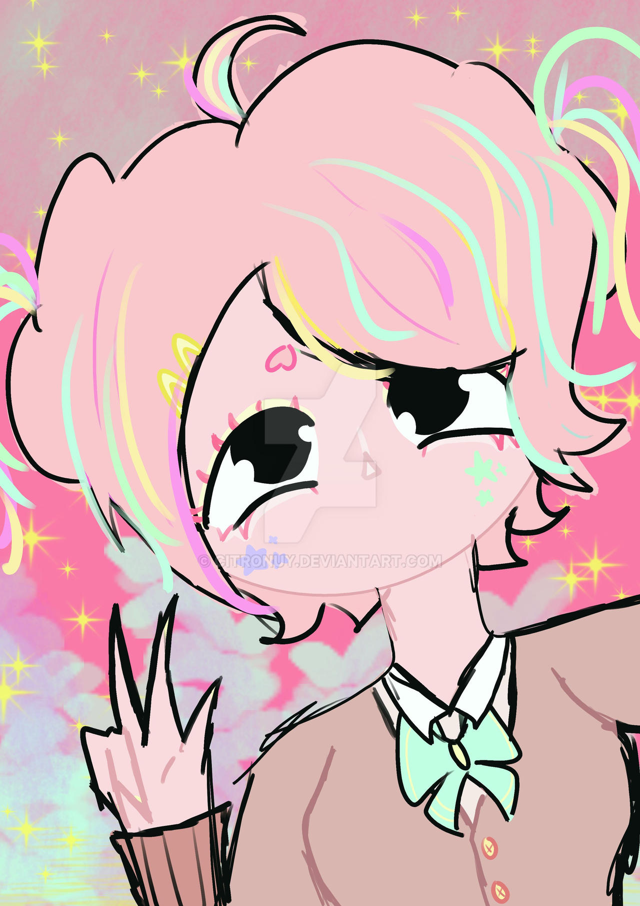 Pink Peach (OC) by citronuy on DeviantArt