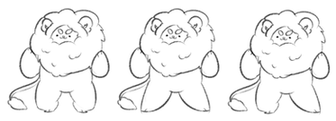 F2U Crayon Lion base