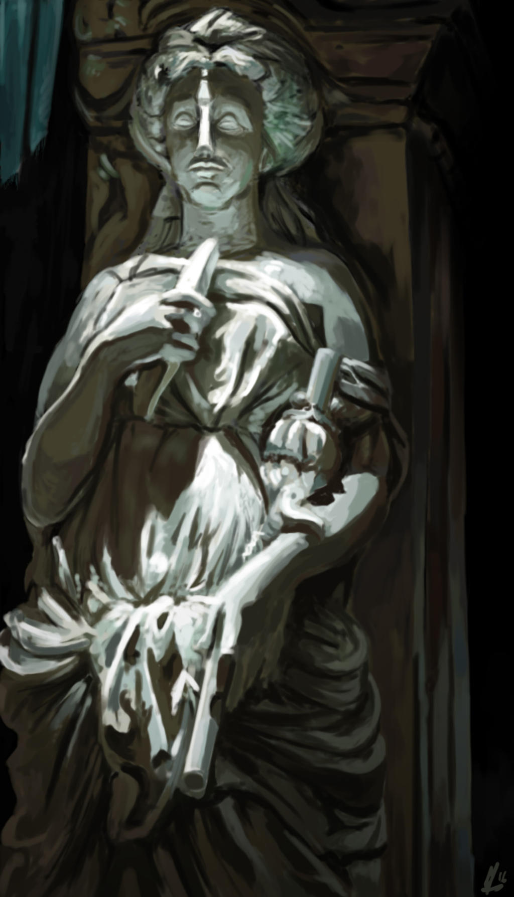 Statues Deviantart Statue Study by SkoogIllustrations on DeviantArt