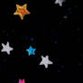 Aesthetic Indie Stars In Dim Neon Sparkles 1
