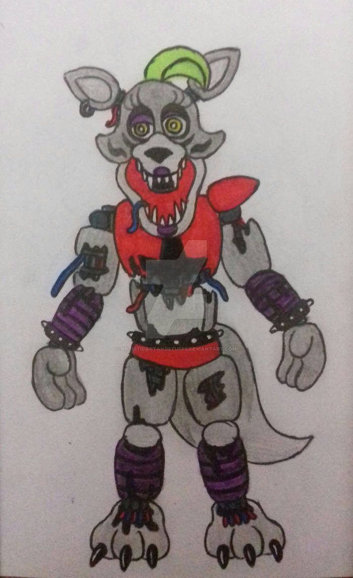 Withered Roxanne by ArtisticArtAndStuffs on DeviantArt